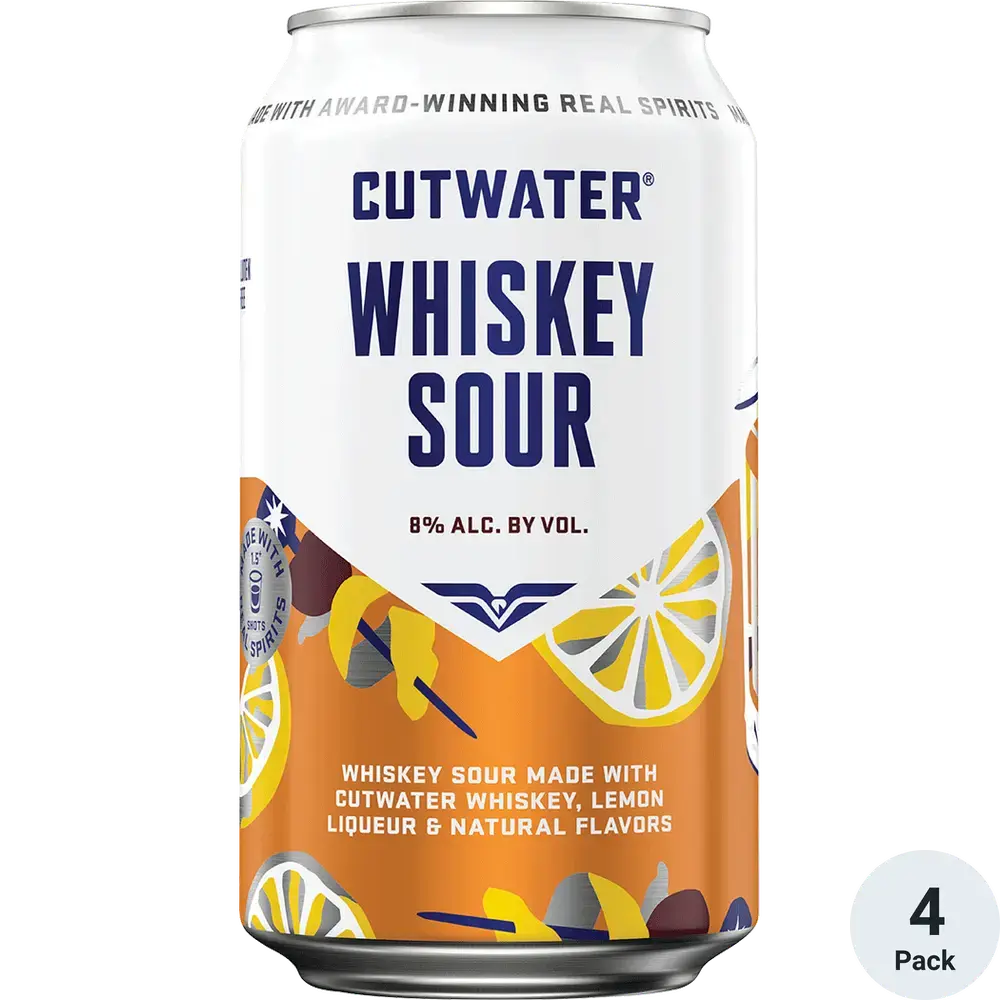 CUTWATER WHISKEY SOUR 12OZ