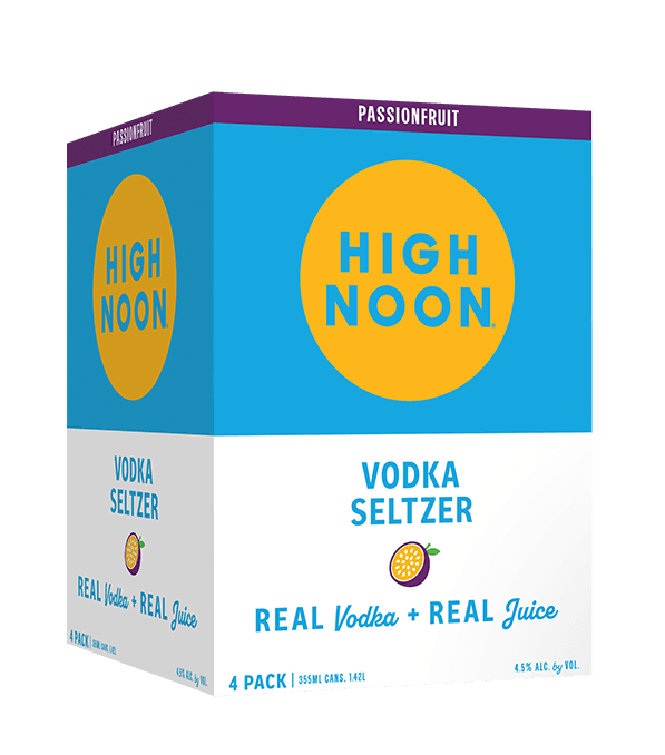 HIGH NOON VODKA PASSIONFRUIT - 4 PACK