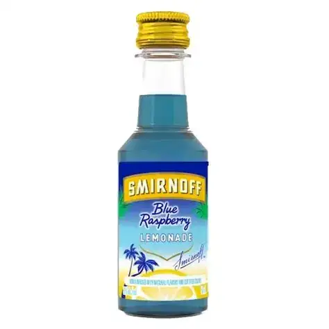 SMIRNOFF BLUE RASPBERRY LEMONADE 50ML