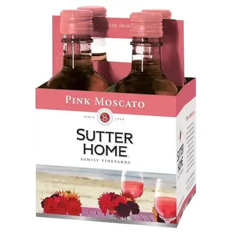 SUTTER HOME PINK MOSCATO - 4 PACK