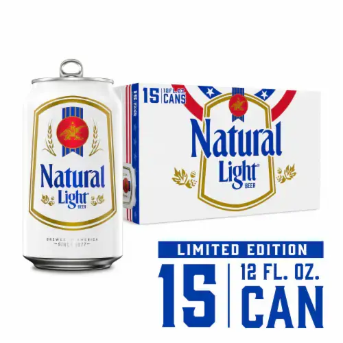 NATURAL LIGHT - 15 PACK
