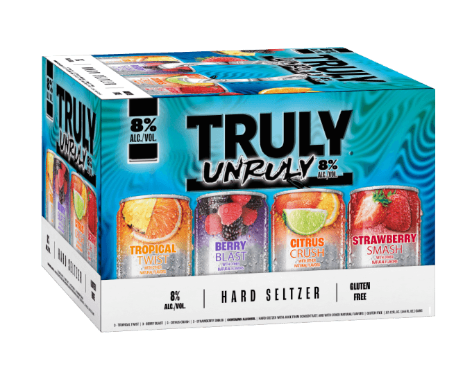 TRULY UNRULY HARD SELTZER VARIETY - 12 PACK