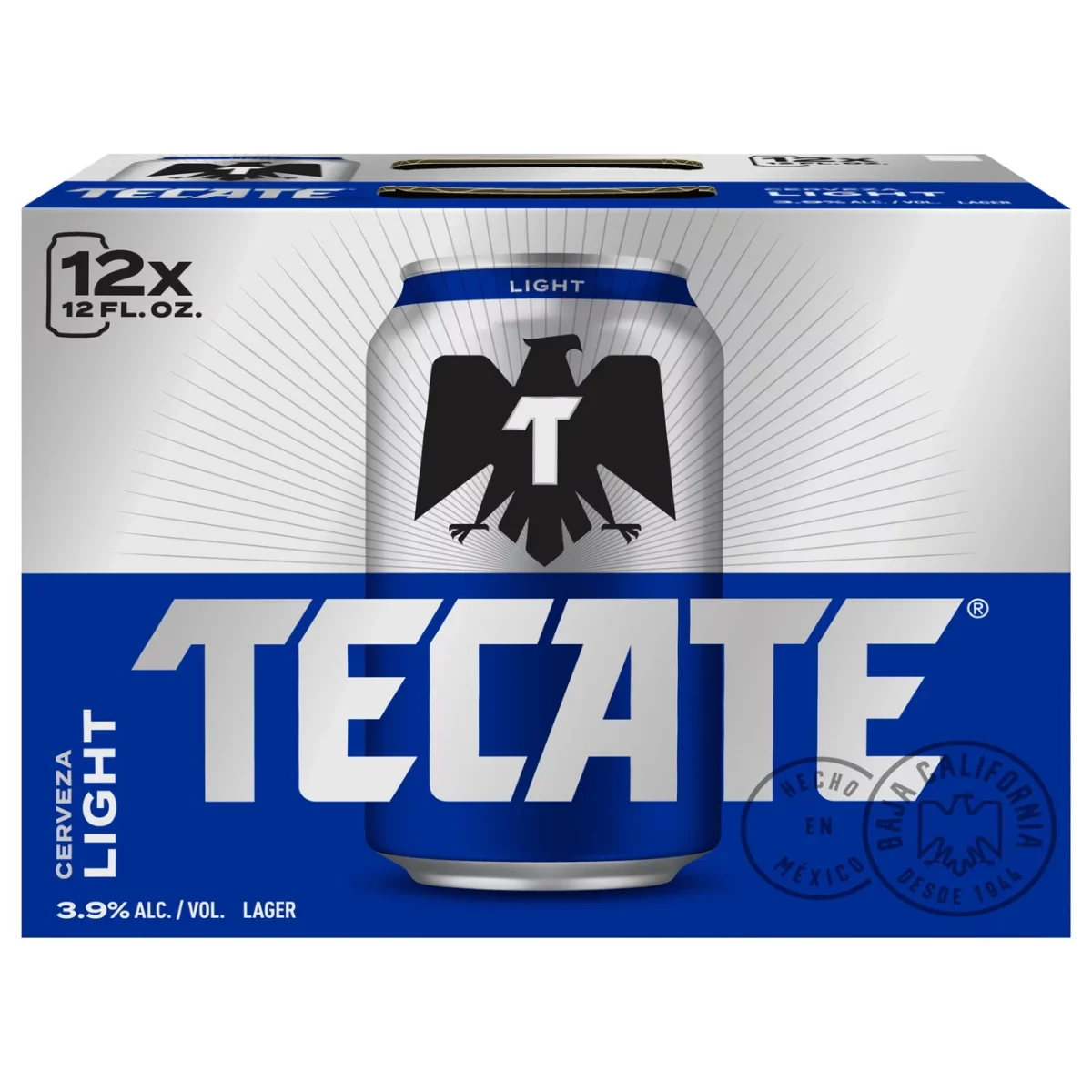 TECATE LIGHT - 12 PACK
