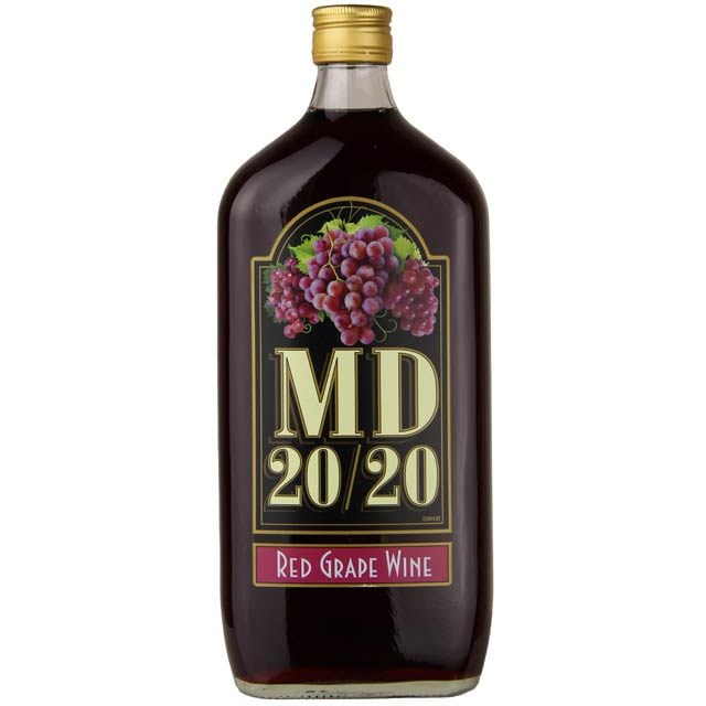 MD 20/20 RED GRAPE WINE 750ML