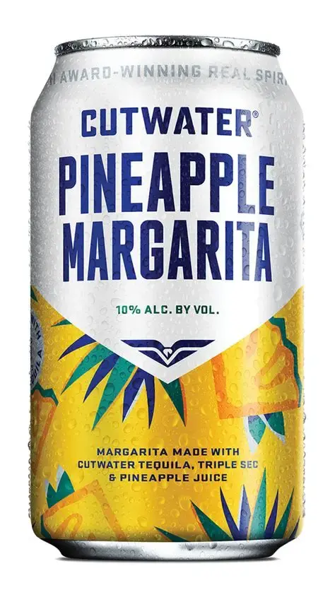 CUTWATER PINEAPPLE MARGARITA SINGLE 12OZ