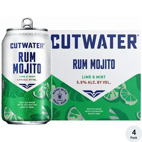 CUTWATER RUM MOJITO - 4 PACK