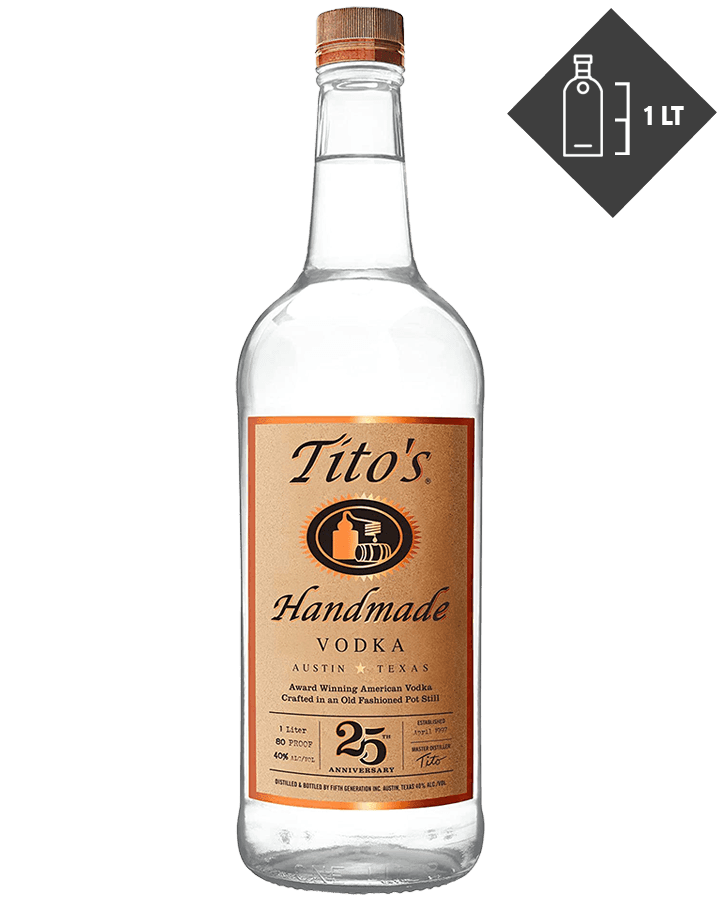 TITO'S HANDMADE VODKA 1L