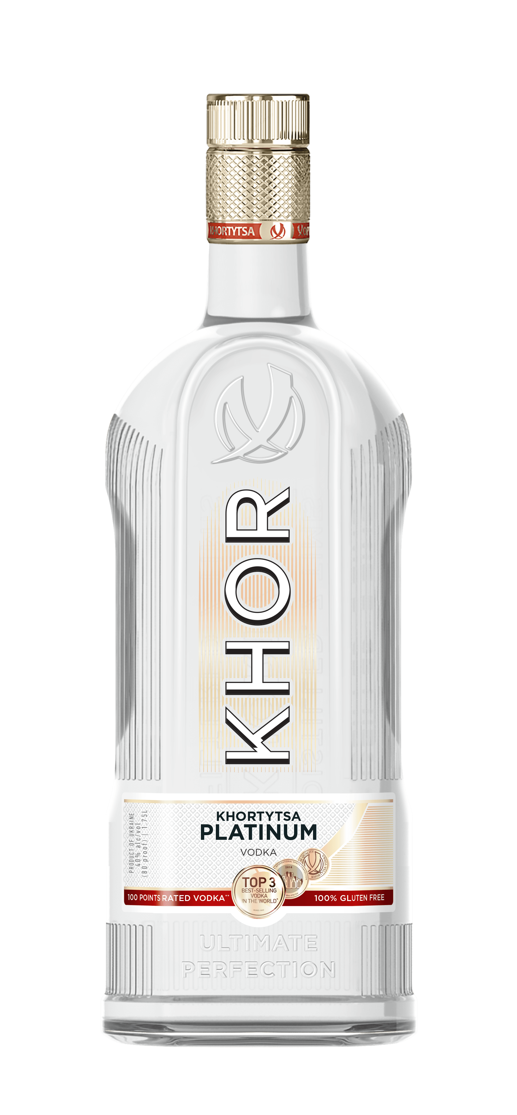 KHOR PLATINUM VODKA 1.75L