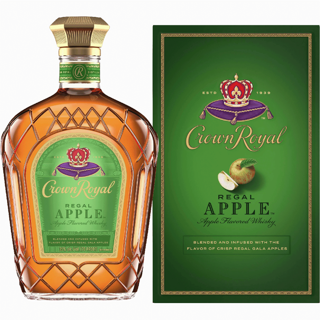 CROWN ROYAL APPLE 750ML