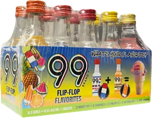 99 FLIP-FLOP FLAVORITES - 10 PACK