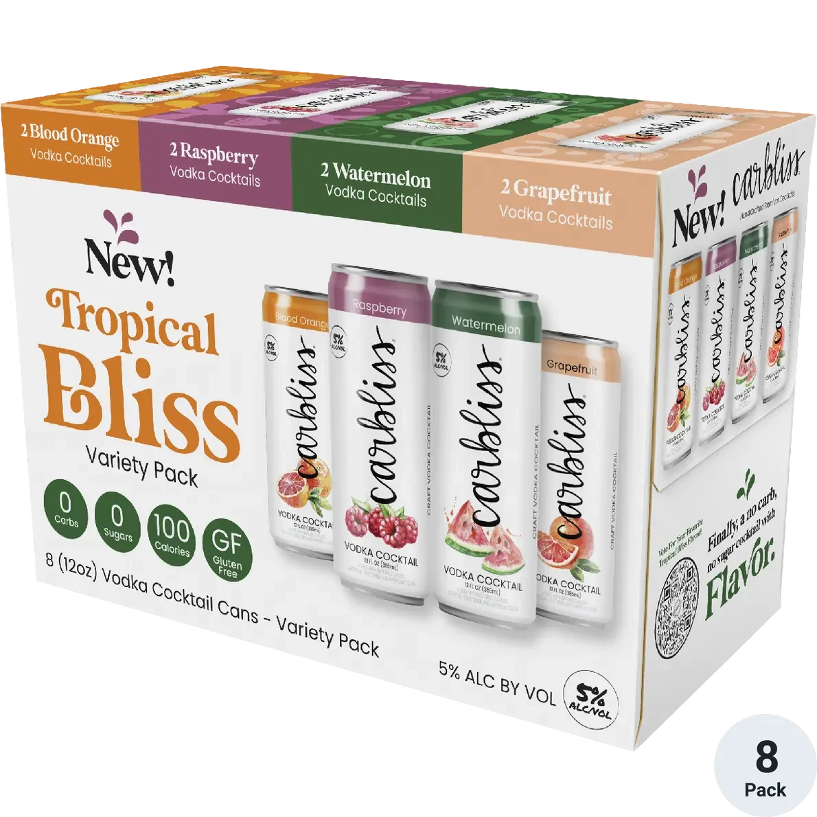 CARBLISS TROPICAL BLISS - 8 PACK