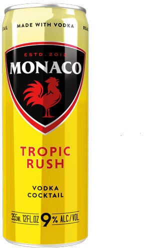 MONACO TROPIC RUSH 12OZ CAN