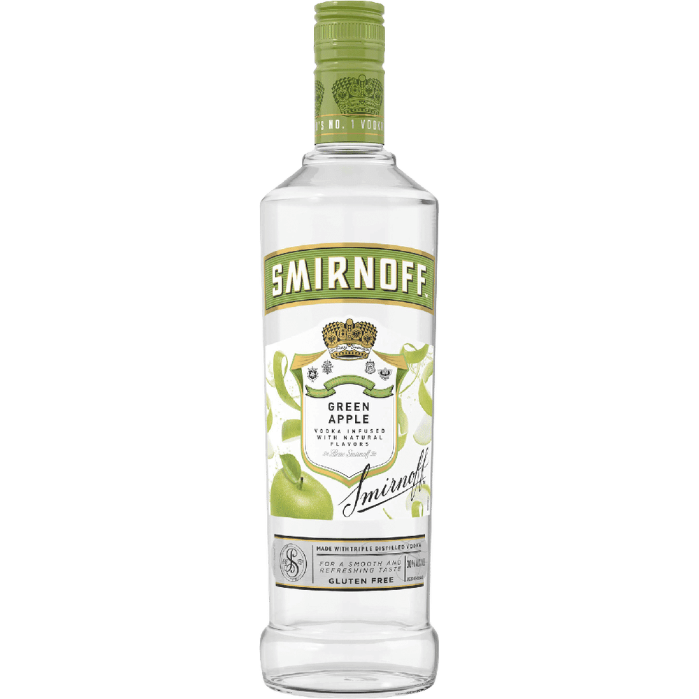 SMIRNOFF GREEN APPLE 750ML