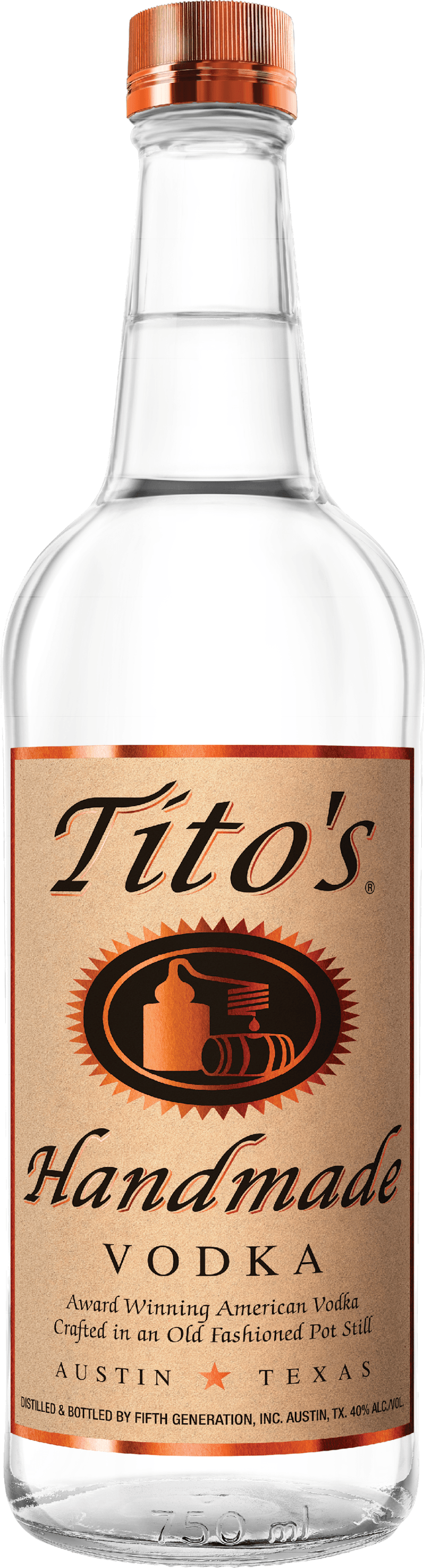 TITO'S HANDMADE VODKA 750ML
