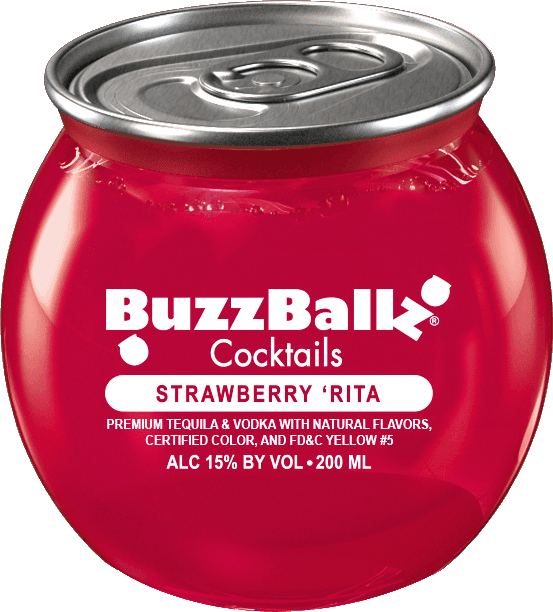 BUZZBALLZ STRAWBERRY RITA 200ML