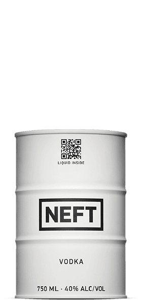 NEFT OIL CAN VODKA 750ML