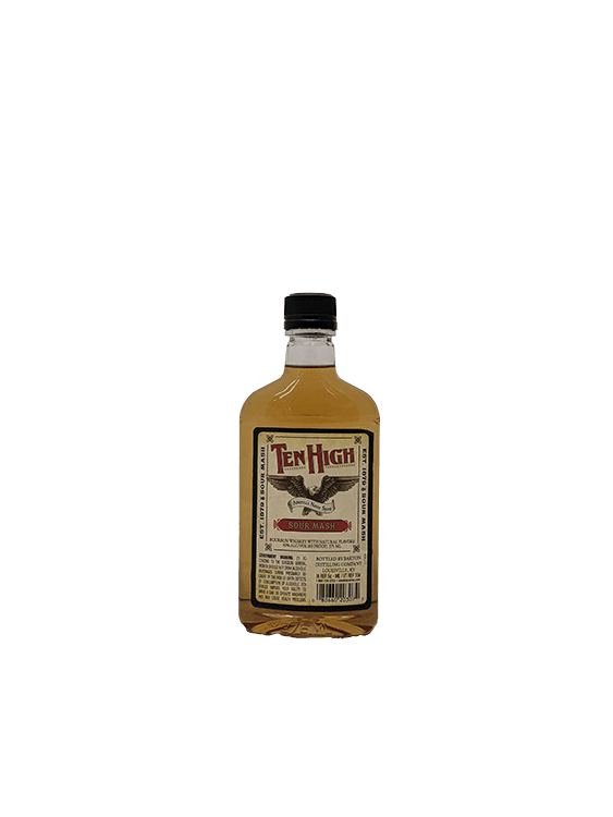 TEN HIGH SOUR MASH WHISKEY 375ML