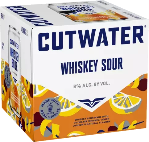 CUTWATER WHISKEY SOUR - 4 PACK