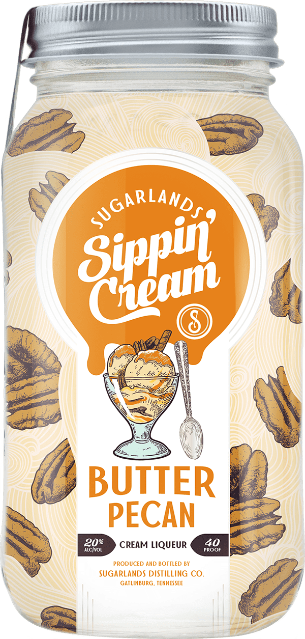 SUGARLANDS SIPPIN CREAM BUTTER PECAN 750ML