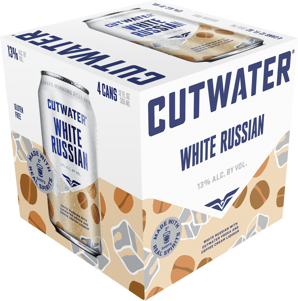CUTWATER WHITE RUSSIAN - 4 PACK