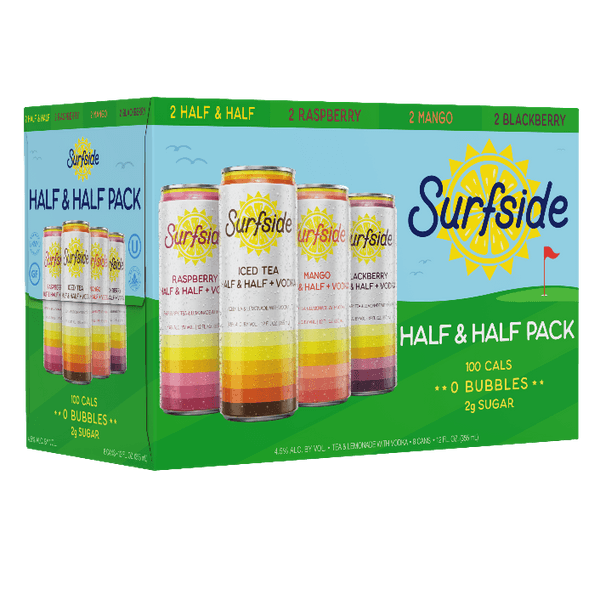 SURFSIDE HALF & HALF - 8 PACK