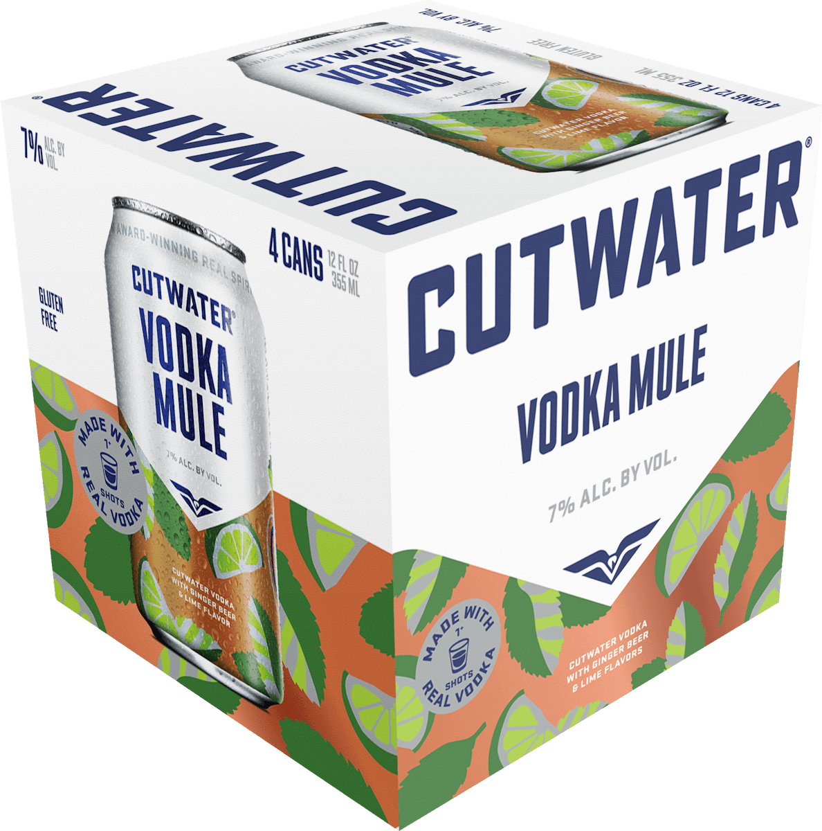 CUTWATER VODKA MULE - 4 PACK
