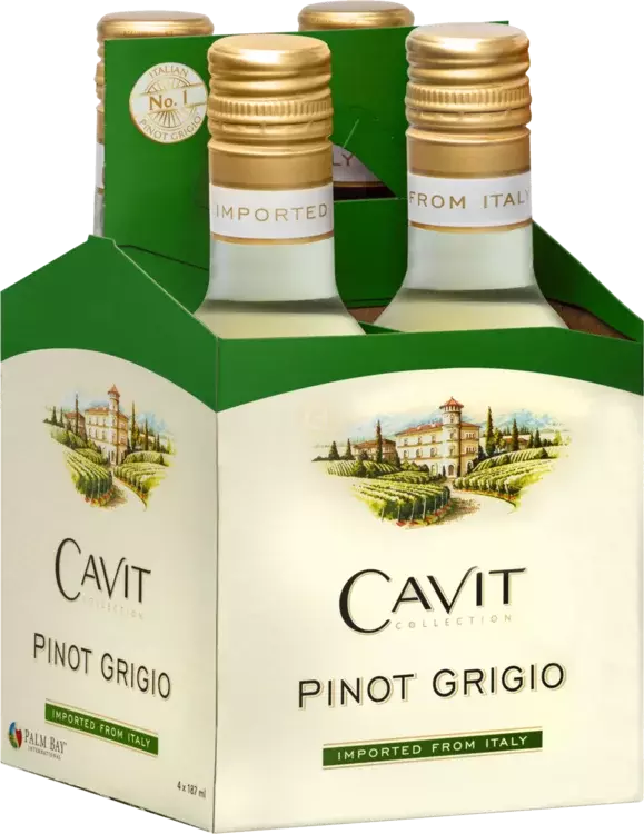 CAVIT PINOT GRIGIO - 4 PACK