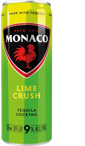MONACO LIME CRUSH 12 OZ CAN