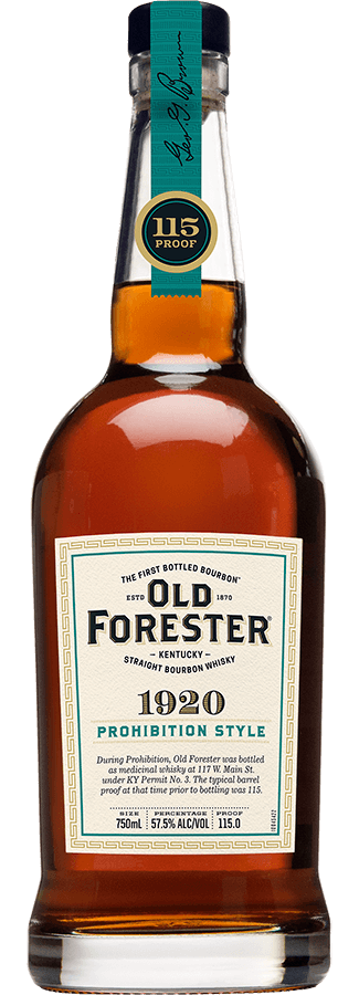 OLD FORESTER 1920 PROHIBITION STYLE BOURBON 750ML