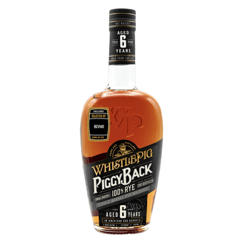 WHISTLE PIG PIGGY BACK 750ML