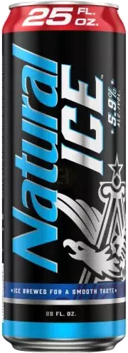 NATURAL ICE 25OZ CAN 