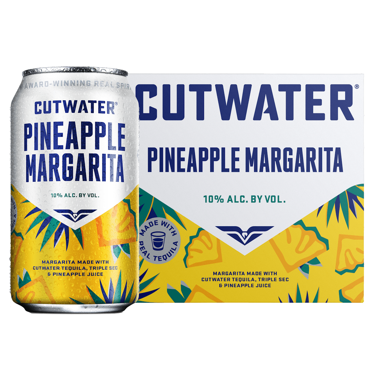 CUTWATER PINEAPPLE MARGARITA - 4 PACK