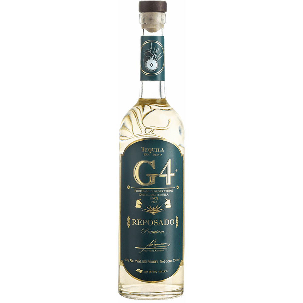 G4 TEQUILA REPOSADO 750ML