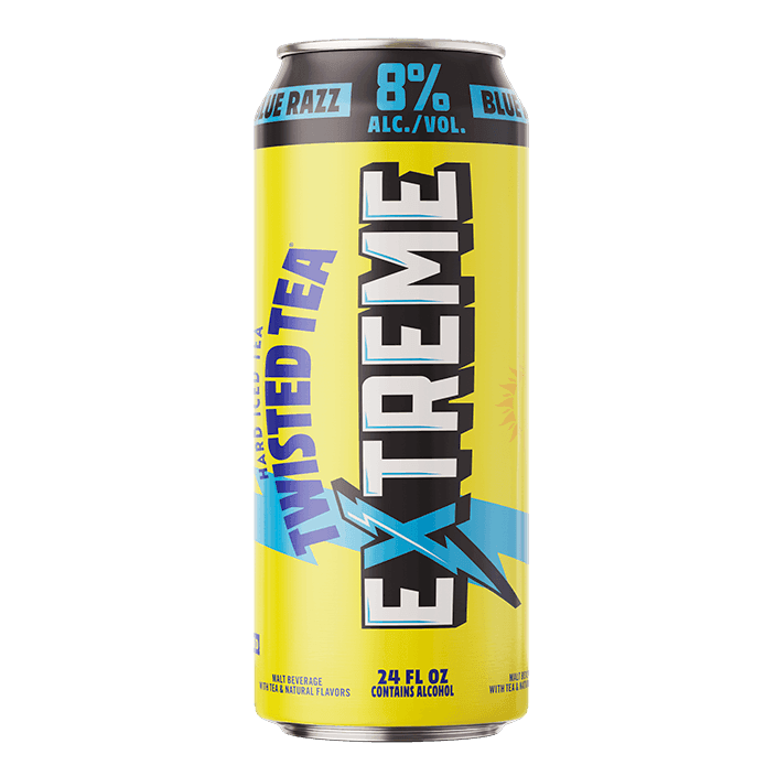 TWISTED TEA EXTREME BLUE RAZZ 24OZ