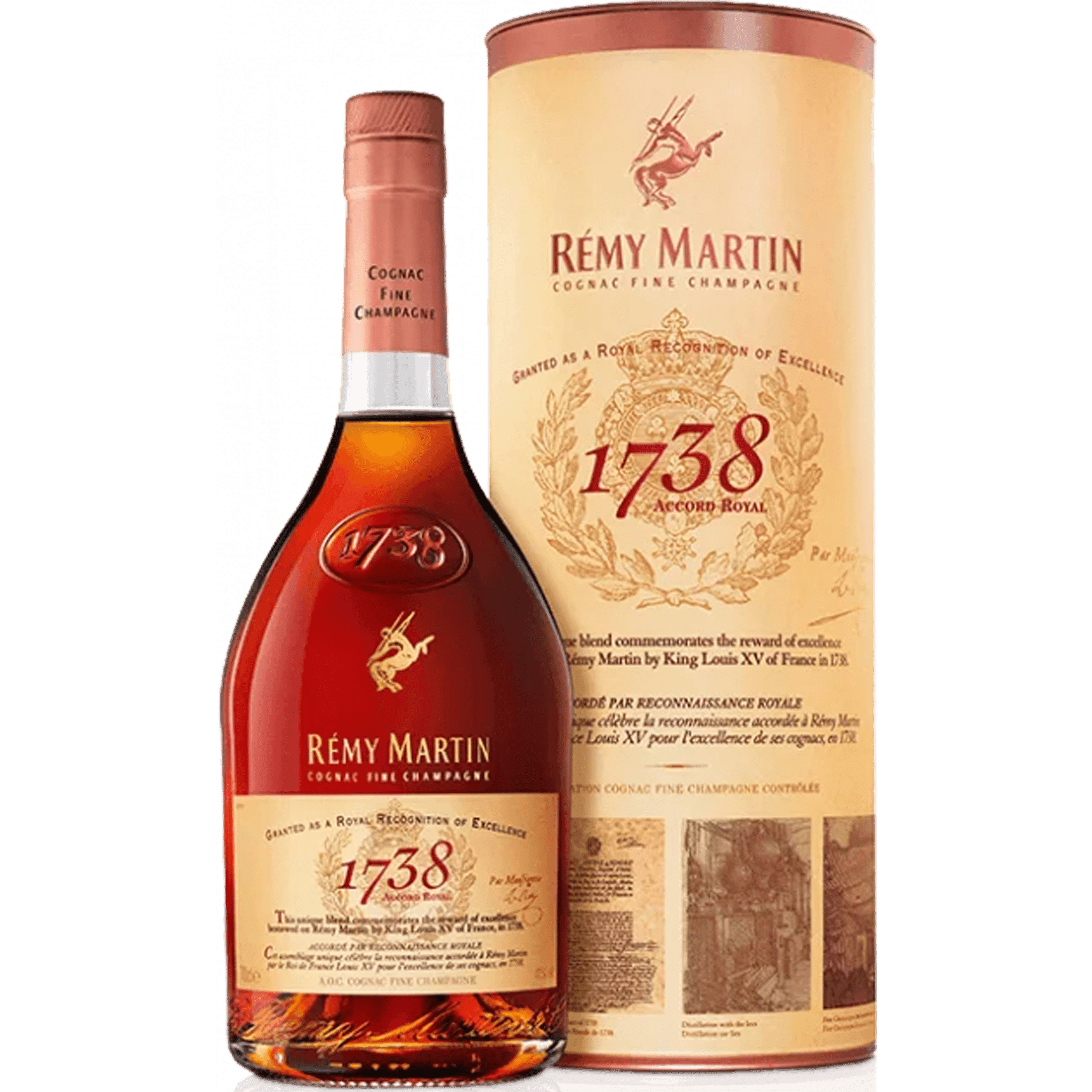 REMY MARTIN 1738 COGNAC FINE CHAMPAGNE 750ML