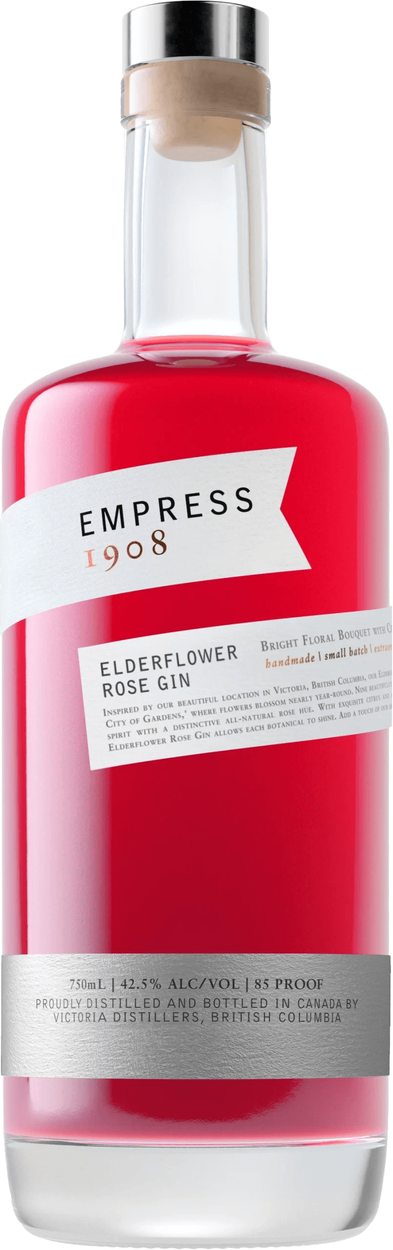 EMPRESS 1908 ELDERFLOWER ROSE GIN 750ML