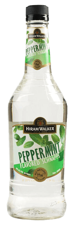 HIRAM WALKER PEPPERMINT 750ML