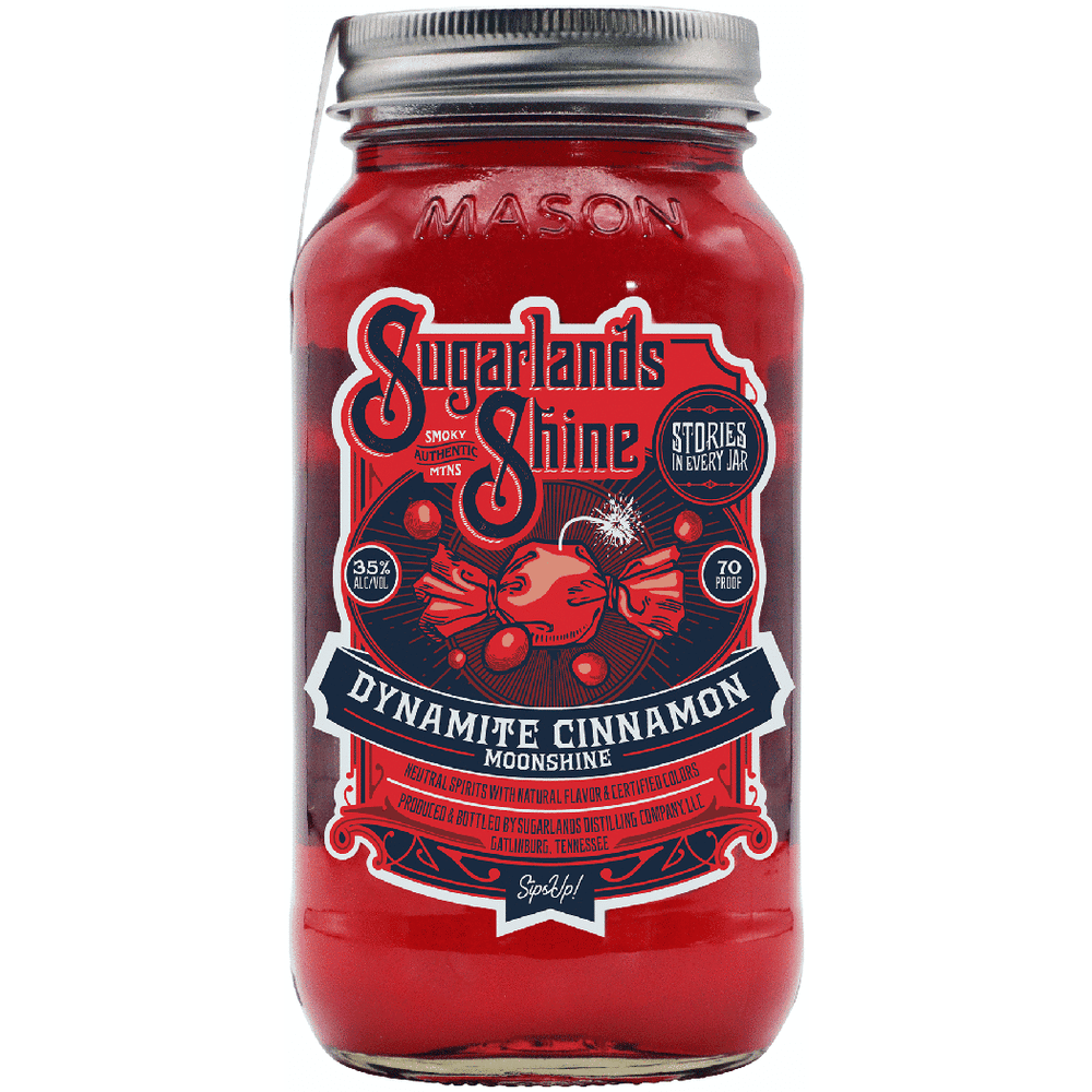 SUGARLANDS SHINE DYNAMITE CINNAMON 750ML