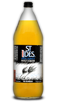 ST IDES MALT LIQUOR 40 OZ