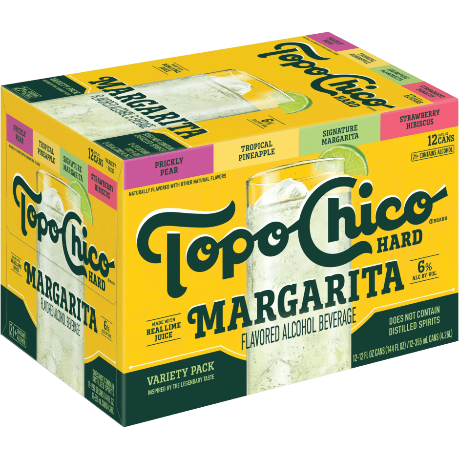 TOPO CHICO HARD MARGARITA VARIETY - 12 PACK