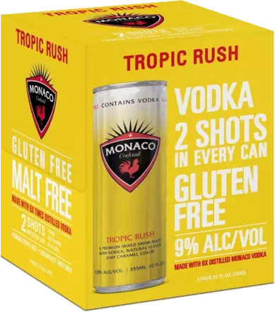 MONACO TROPIC CRUSH - 4 PACK