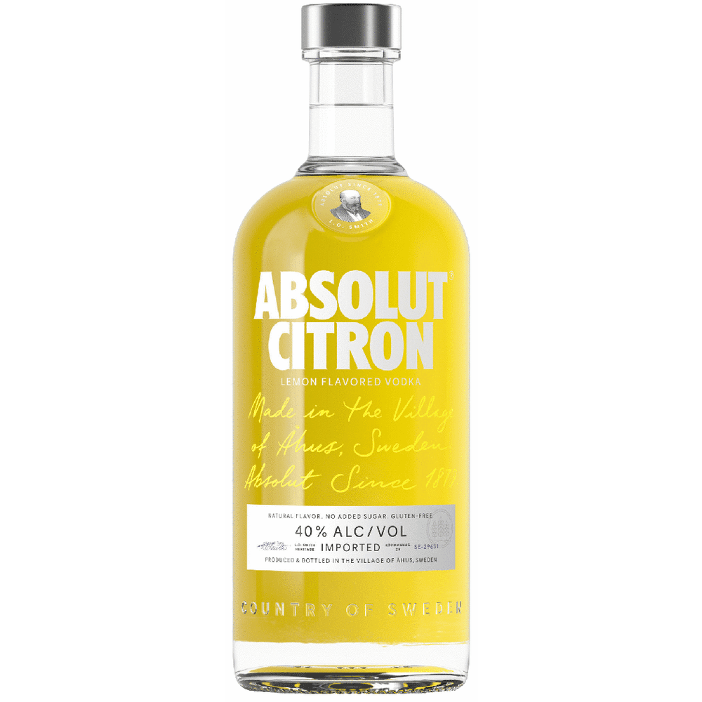 ABSOLUT CITRON VODKA 750ML