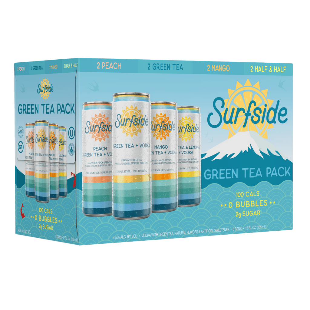 SURFSIDE GREEN TEA PACK - 8 PACK