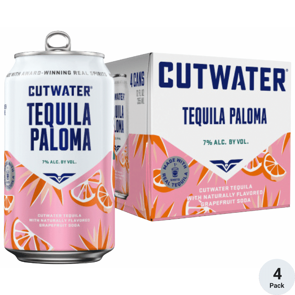 CUTWATER TEQUILA PALOMA - 4 PACK