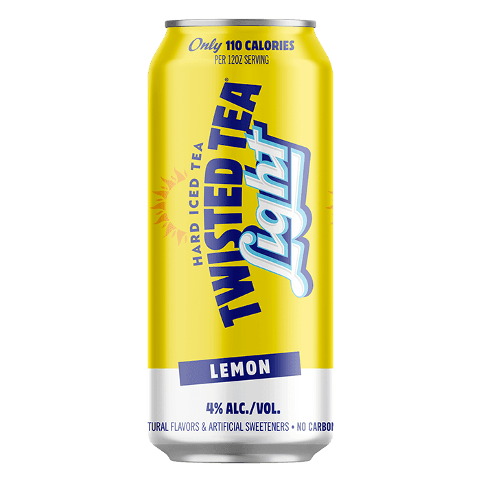 TWISTED TEA LIGHT LEMON 24OZ