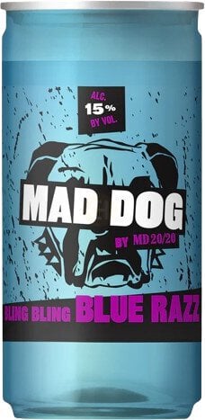 MAD DOG BLING BLING BLUE RAZZ 200ML
