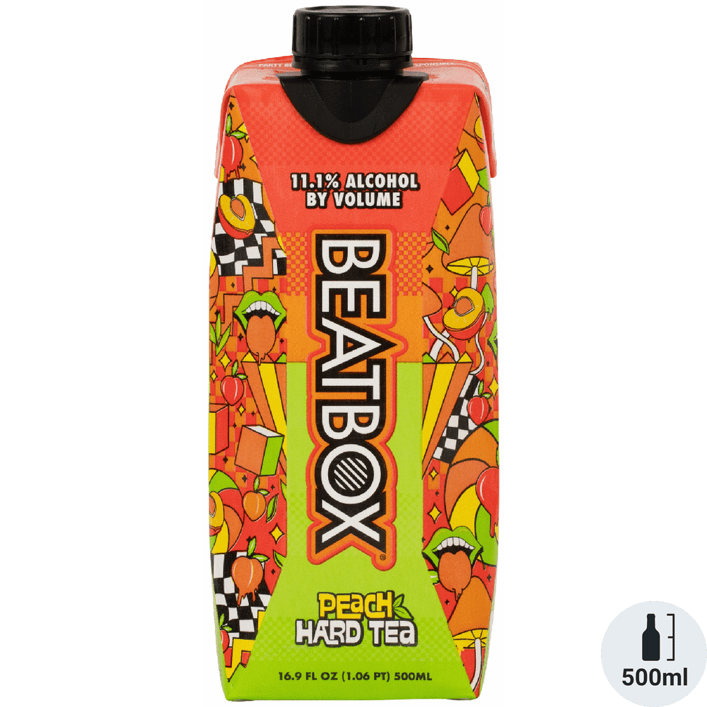 BEAT BOX PEACH HARD TEA 16OZ